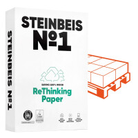 STEINBEIS No. 1 Recyclingpapier A4 80g - 1/4 Palette...
