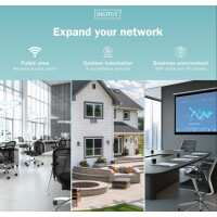 DIGITUS Gigabit Ethernet PoE+ Injektor, 802.3at, 30 W