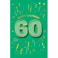 SUSY CARD Geburtstagskarte "Zahlen" - 70....