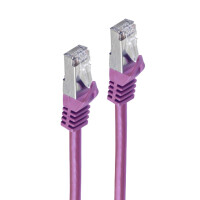 shiverpeaks Patchkabel, Kat. 6A, S FTP, 30,0 m, magenta