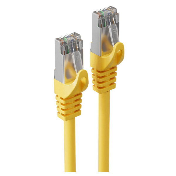 shiverpeaks Patchkabel, Kat. 6A, S FTP, 20,0 m, gelb