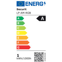 Securit Akku LED-Teelicht-Set AMSTERDAM, RGB-Farben