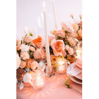 Securit Akku LED-Teelicht-Set AMSTERDAM, RGB-Farben