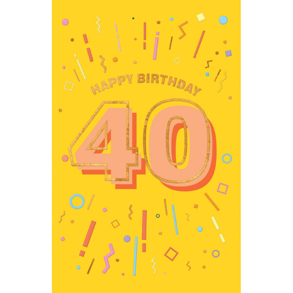 SUSY CARD Geburtstagskarte "Zahlen" - 30. Geburtstag