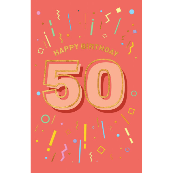 SUSY CARD Geburtstagskarte "Zahlen" - 60. Geburtstag