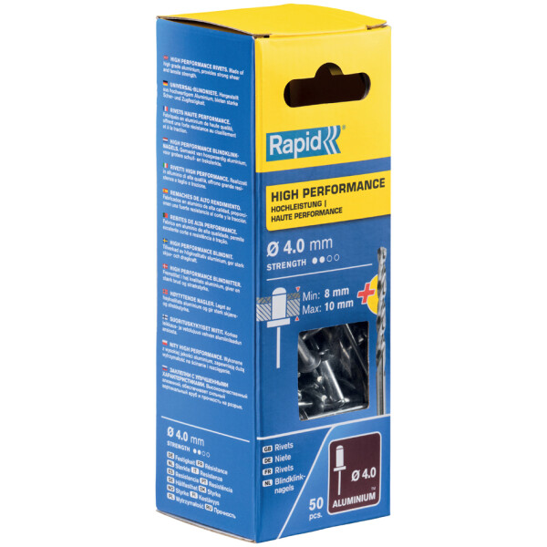 Rapid Blindniete Universal, 3,2 x 8 mm, aus Aluminium