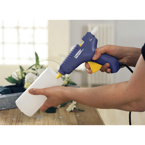 Rapid Heißklebepistole EG111, 25 Watt, blau