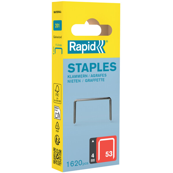 Rapid Feindrahtklammern Typ 53, 14 mm, Kleinpackung