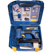 Rapid Druckluft-Nagler -Tacker PBS121, blau gelb, im Koffer