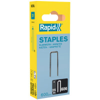 Rapid Schmalrückenklammern Typ 606, 25 mm, Kleinpackung