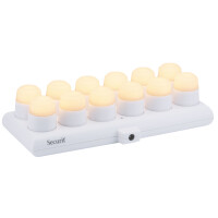 Securit Akku LED-Teelicht-Set AMSTERDAM, Warmweiß