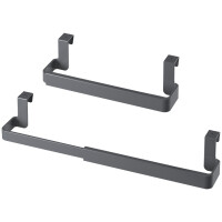 metaltex Handtuchhalter Flex-Bar, ausziehbar, grau