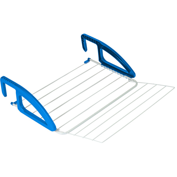 metaltex Heizungs- & Balkon-Wäschetrockner Bries, weiß blau