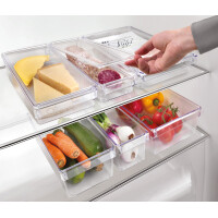 metaltex Frigo-System Organizer, klein, mit Deckel