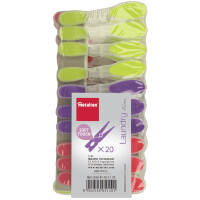 metaltex Wäscheklammern Soft-Touch, farbig sortiert