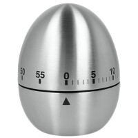 metaltex Eieruhr, mechanisch, Eiform, 60 Minuten