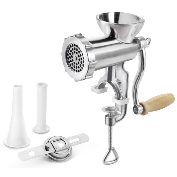 metaltex Fleischwolf Jack 8, Aluminium, silber
