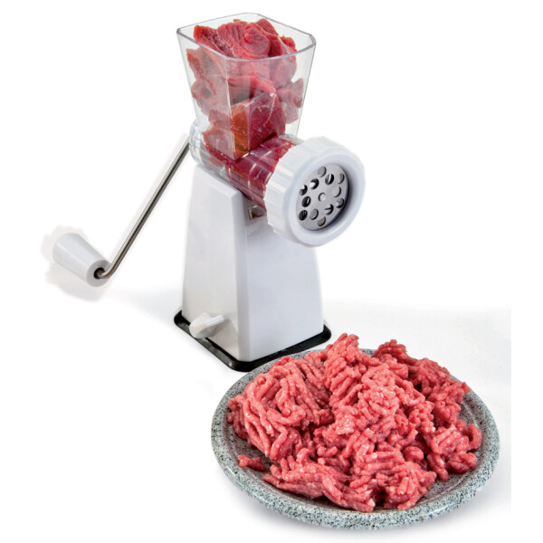 metaltex Fleischwolf Tartare, Kunstoff Edelstahl, wei&szlig;