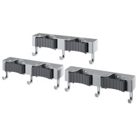 metaltex Klemmleiste Hang-Up 4, 6 Haken, 2er Set