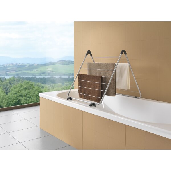 metaltex Badewannen-W&auml;schetrockner Nevis ONYX, matt-schwarz