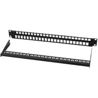 LogiLink 19" Keystone Patch Panel, unbestückt, 48 Port