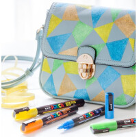 POSCA Pigmentmarker PC-3ML Glitter, 4er Etui,farbig sortiert