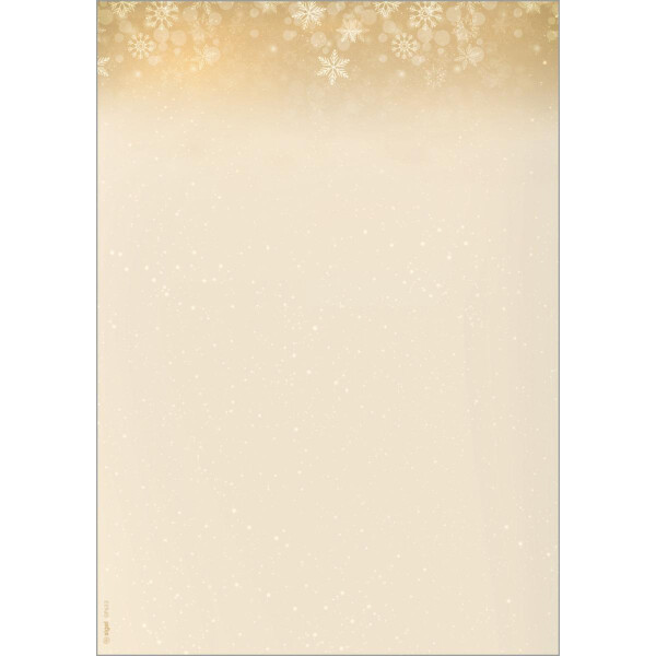 sigel Weihnachts-Motiv-Papier "Golden Greens", A4, 90 g qm