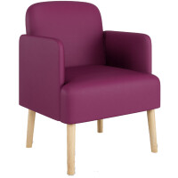 PAPERFLOW Besucheressel Brooks, Kunstleder, blau