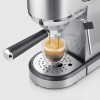 SEVERIN Espressomaschine KA 5997, 1.350 Watt, silber