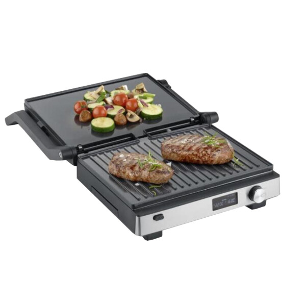 SEVERIN 3-in-1 Kontaktgrill SEVINI Flex, silber schwarz