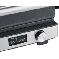 SEVERIN 3-in-1 Kontaktgrill SEVINI Flex, silber schwarz