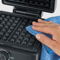 SEVERIN Belgisches Waffeleisen WA 2125, schwarz