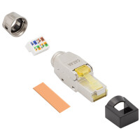 LogiLink RJ45-Steckverbinder, Kat.8.1, geschirmt