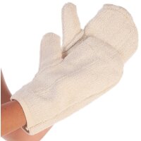 HYGOSTAR Ofenhandschuh Backfauster, natur, Länge:...