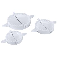 metaltex Ravioli- und Maultaschenformer, 3er Set, weiß