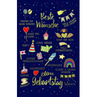 SUSY CARD Geburtstagskarte "Luftballons"