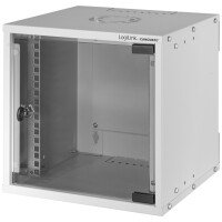 LogiLink 10" Wandgehäuse SoHo, montiert, 4 HE,...