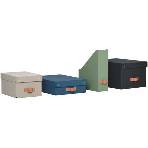 LEITZ Aufbewahrungsbox-Set Puro, Karton, 7 Liter, salbeigr&uuml;n