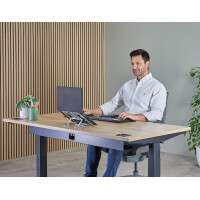 Fellowes mobiler Notebook-Ständer Alumia, schwarz