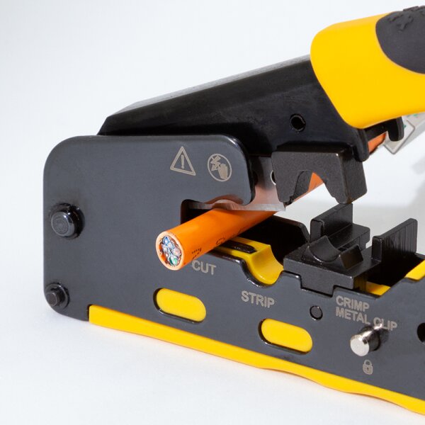 LogiLink Crimpzange für Kat.5 Kat.6 Kat.6A Kat.7 RJ45 & | Kopierpapier.de