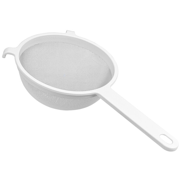metaltex Kunststoff-Sieb, fein, Durchmesser: 70 mm, weiß