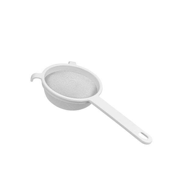 metaltex Kunststoff-Sieb, fein, Durchmesser: 70 mm, weiß