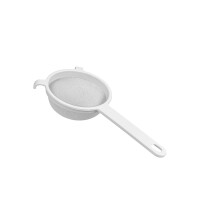 metaltex Kunststoff-Sieb, fein, Durchmesser: 70 mm, weiß