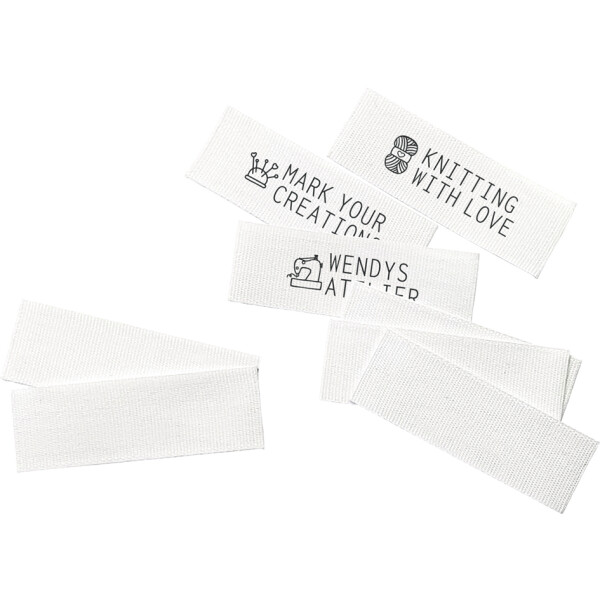 COLOP Einnähetiketten Craft Labeler, weiß, Nachfüll-Set