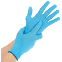 HYGOSTAR Arbeitshandschuh ALLFOOD, S, blau
