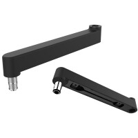 UNiLUX Mechanischer Monitorarm AXIO, Aluminium, schwarz