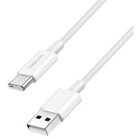 LogiLink USB 2.0 Kabel, USB-A - USB-C Stecker, 1,5 m,...