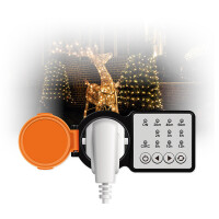 LogiLink Mechanische Zeitschaltuhr Outdoor, IP44, schwarz