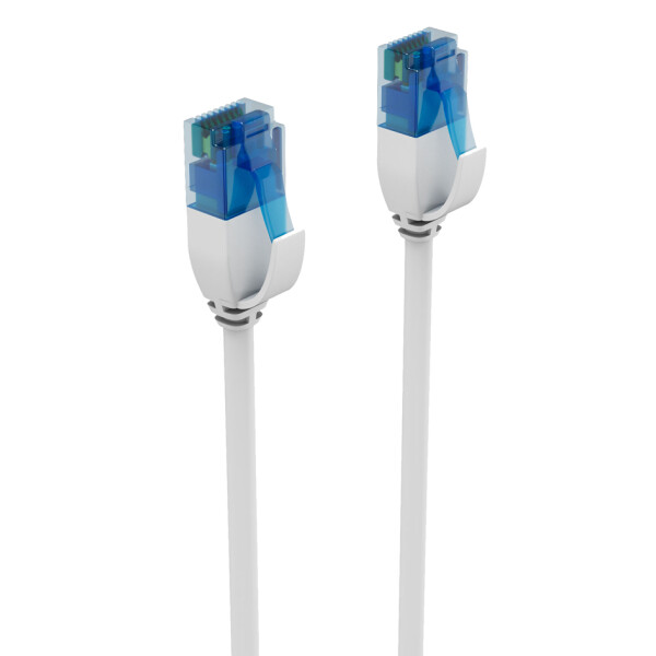 shiverpeaks BASIC-S Slim Patchkabel, Kat. 6, U UTP, 0,3 m