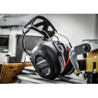 3M Pro-Protect Kapselgehörschutz 90545E, schwarz rot